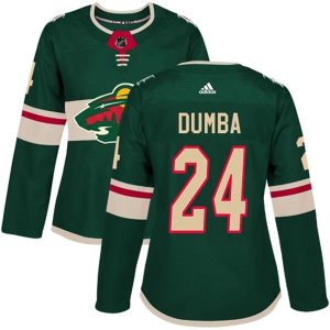 Damen Minnesota Wild Trikot Matt Dumba 24 Grün Authentic